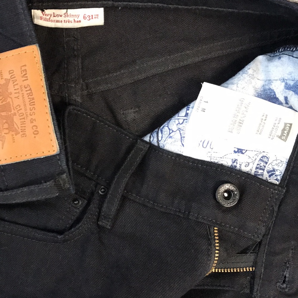 Levi’s Black Jeans | 1M/US25 - Picture 5 of 7